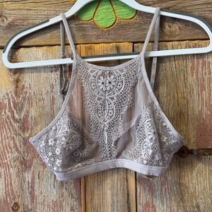 Victoria's Secret Soft Gray Bralette, size medium